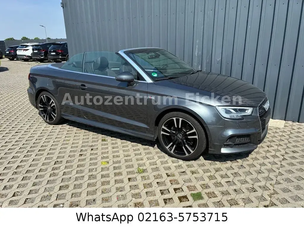 Używany Audi A3 Cabriolet S-line plus 190 KM (139 kW) 2019 Szary Kabriolet