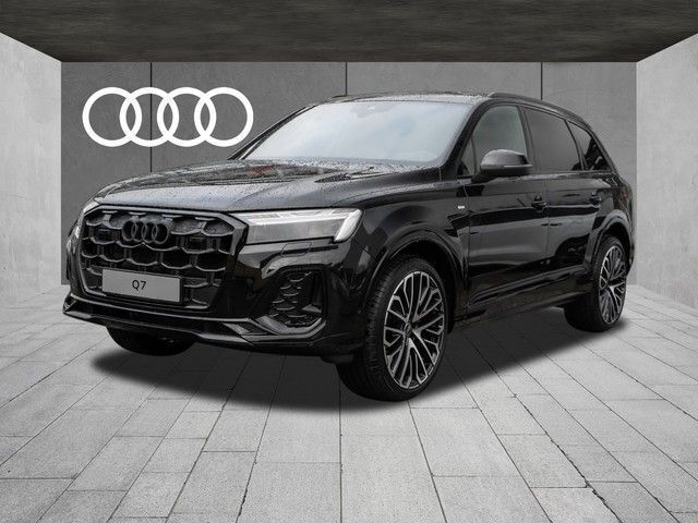 Mythosschwarz metallic Neu 2025 Audi Q7 S-Line SUV | 106.560 € - Bild 1/4