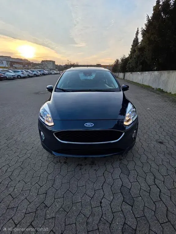 Brugt Ford Fiesta Titanium 101 HK (74 kW) 2018 Blå Hatchback