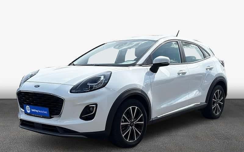 Weiß Gebraucht 2022 Ford Puma Titanium SUV | 17.445 € (Superpreis) - Bild 1/4