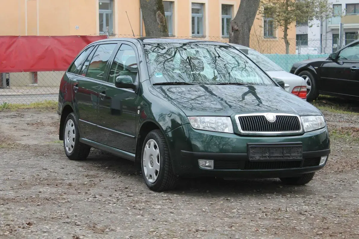 Gebraucht Skoda Fabia Comfort 75 PS (55 kW) 2002 Grün Kombi