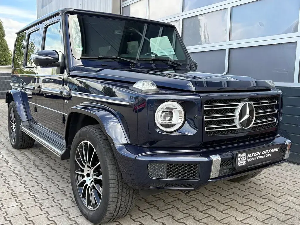 Gebraucht Mercedes G500 AMG line 421 PS (309 kW) 2021 Blau SUV