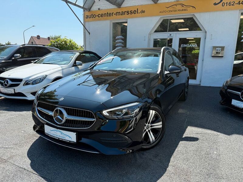 Schwarz Gebraucht 2021 Mercedes C220 Limousine | 32.990 € (Fairer Preis) - Bild 1/4