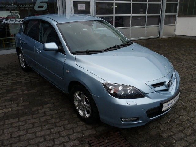 Gebraucht Mazda 3 Active 105 PS (77 kW) 2009 Blau metallic Limousine