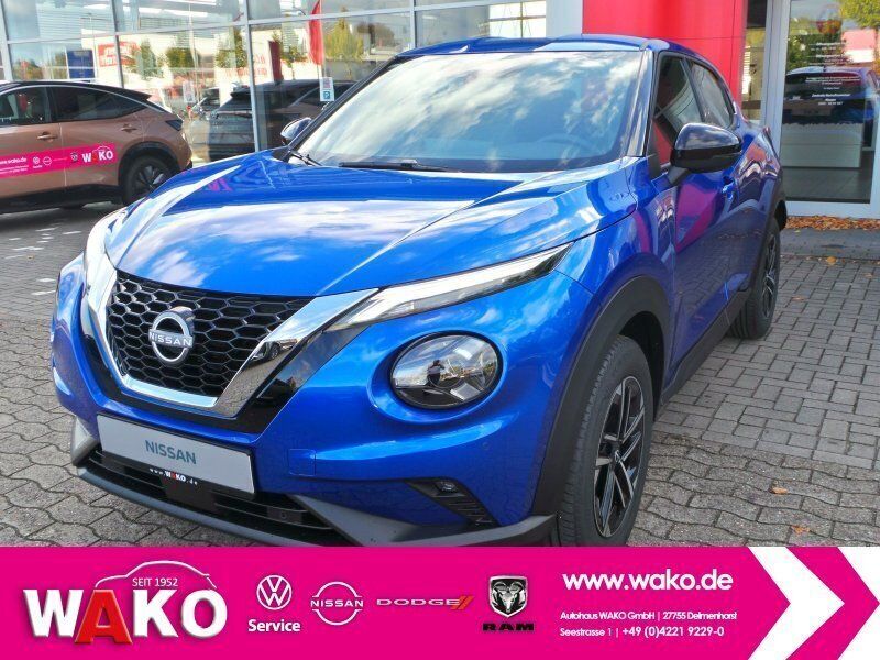 Magnetic blue Gebraucht 2024 Nissan Juke N-Connecta SUV | 25.990 € (Teuer) - Bild 1/4