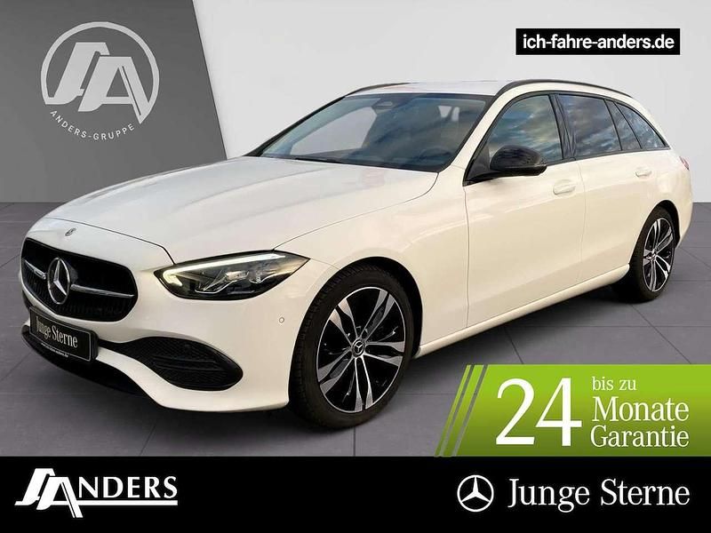 Polarweiss Gebraucht 2023 Mercedes C200 Avantgarde Kombi | 27.194 € (Guter Preis) - Bild 1/3