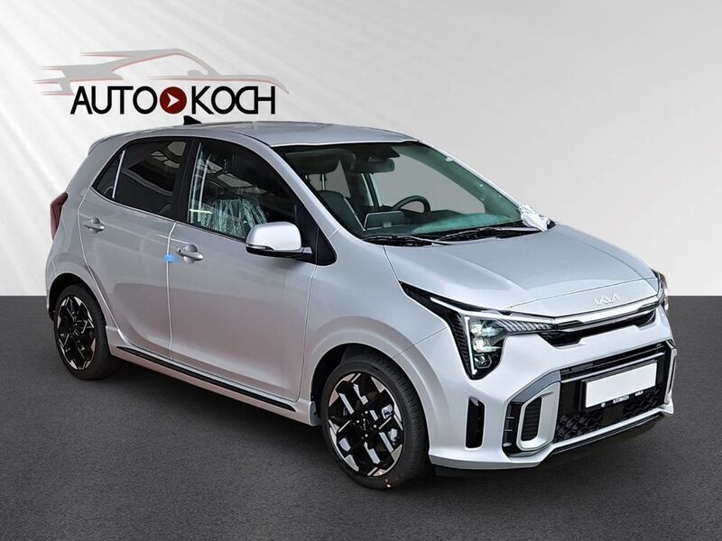 Silber Neu 2025 Kia Picanto GT-Line Kleinwagen | 19.490 € (Fairer Preis) - Bild 1/4