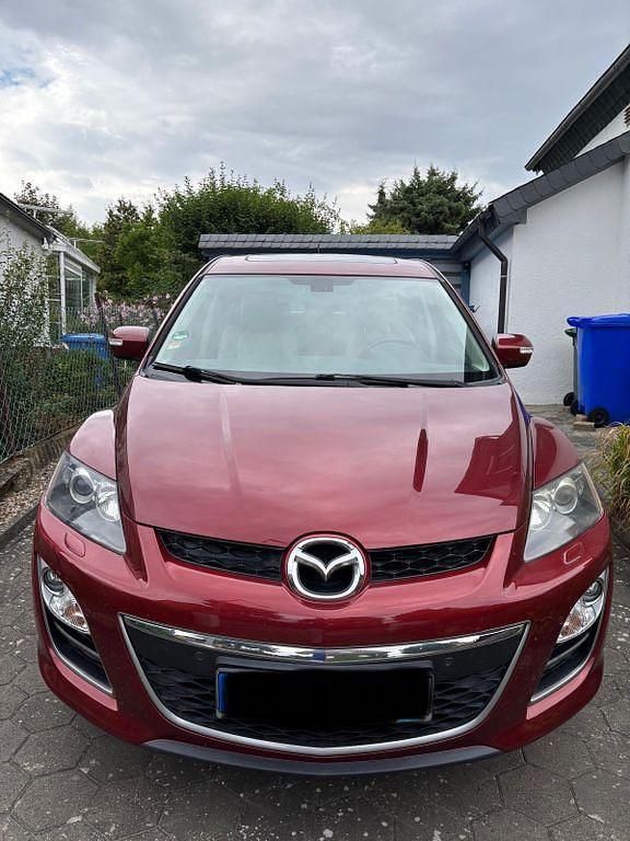 Rot Gebraucht 2011 Mazda CX-7 Exclusive-Line SUV | 7.300 € (Teuer) - Bild 1/4
