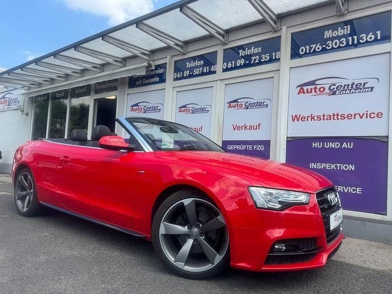 Rot Gebraucht 2016 Audi A5 Cabriolet S-Line Cabrio | 17.899 € (Guter Preis) - Bild 1/4