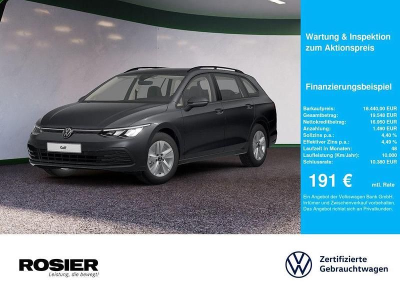 Grau / uranograu Gebraucht 2022 VW Golf VIII Life Kombi | 18.440 € (Guter Preis) - Bild 1/4