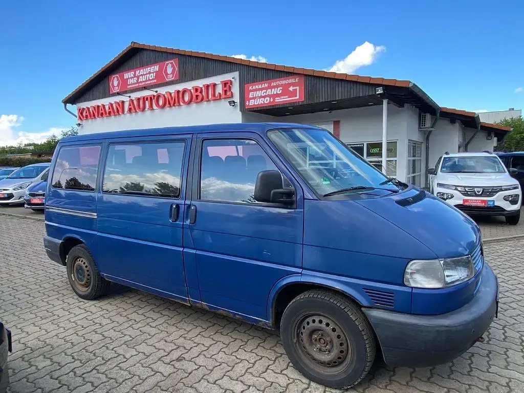 Gebraucht VW Transporter 88 PS (64 kW) 2002 Blau Van