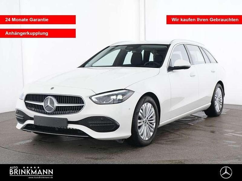 Unilack polarweiß Gebraucht 2024 Mercedes C220 Avantgarde Kombi | 39.491 € (Fairer Preis) - Bild 1/4