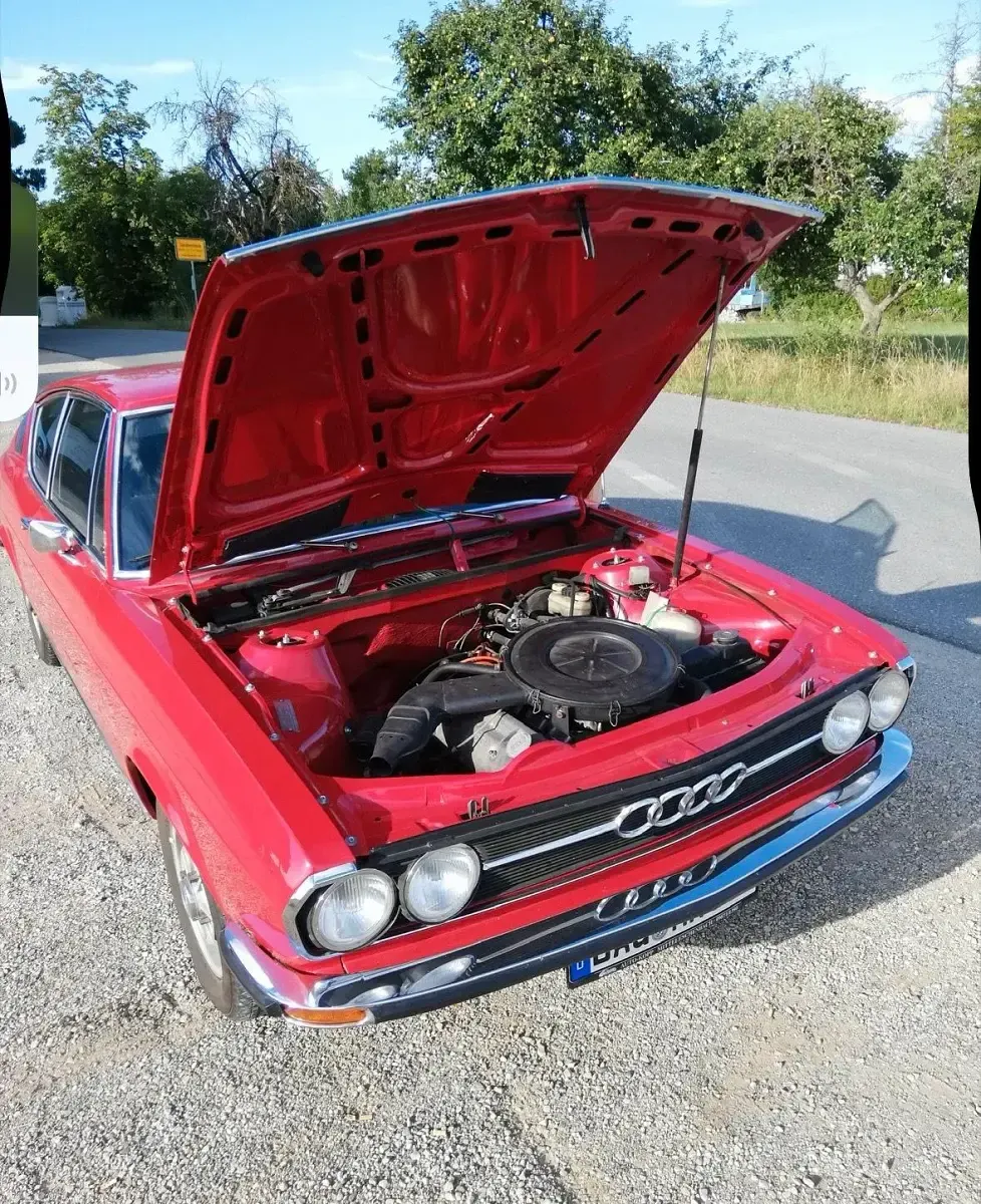 Używany Audi Coupé 112 KM (82 kW) 1973 Czerwony Coupe