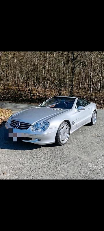 Gebraucht Mercedes SL500 306 PS (225 kW) 2002 Silber Cabrio