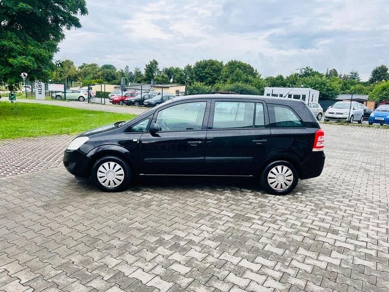 Gebraucht Opel Zafira Selection 116 PS (85 kW) 2009 Schwarz Van / Kleinbus
