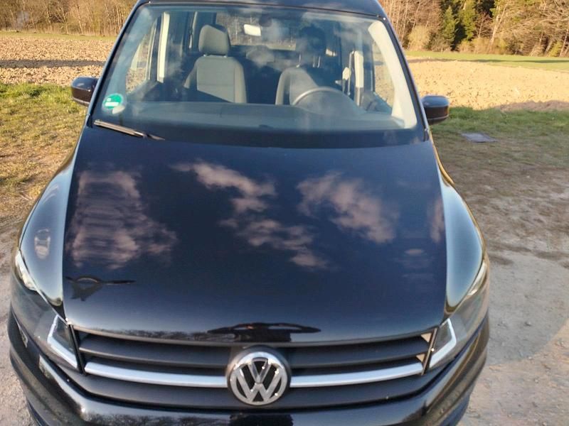 Gebraucht VW Caddy 131 PS (96 kW) 2019 Schwarz Van / Kleinbus