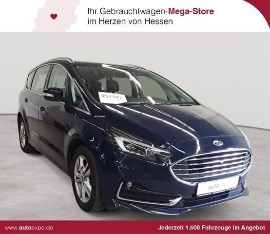 Blau Gebraucht 2021 Ford S-MAX Titanium Van / Kleinbus | 17.789 € (Fairer Preis) - Bild 1/4