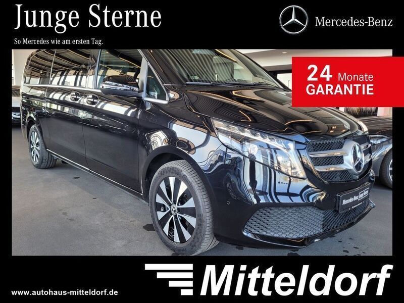 Obsidianschwarz Gebraucht 2023 Mercedes V300 Avantgarde Edition Van / Kleinbus | 65.980 € (Fairer Preis) - Bild 1/4