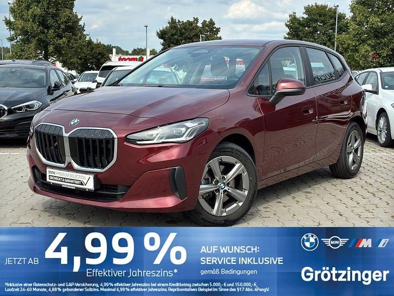 Rot Gebraucht 2024 BMW 218 Active Tourer Efficient Dynamics Van / Kleinbus | 27.620 € (Superpreis) - Bild 1/3