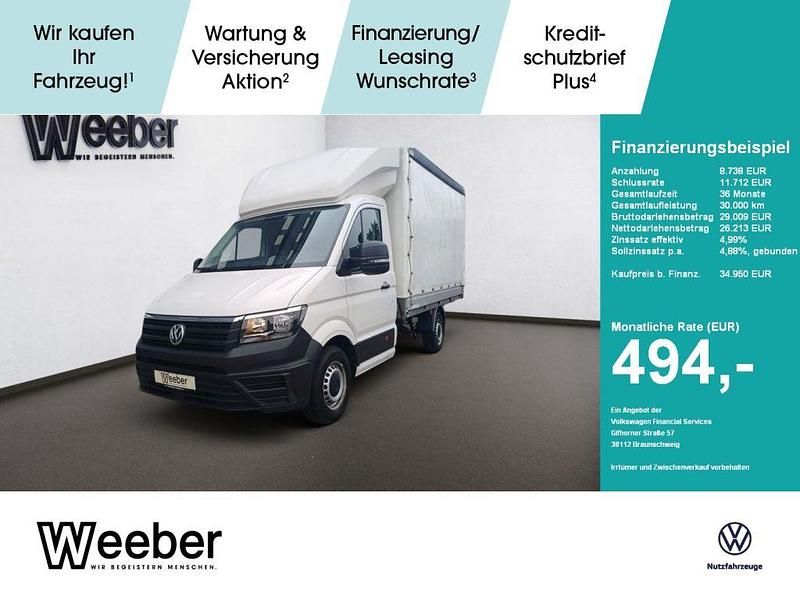 Candyweiß Gebraucht 2021 VW Crafter Van | 34.950 € (Teuer) - Bild 1/4