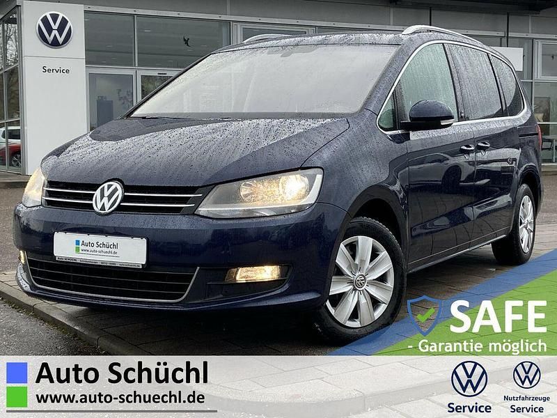 Blau Gebraucht 2017 VW Sharan Sound Van / Kleinbus | 19.848 € (Etwas zu teuer) - Bild 1/4
