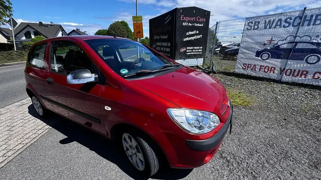 Gebraucht Hyundai Getz 67 PS (49 kW) 2007 Orange Kleinwagen
