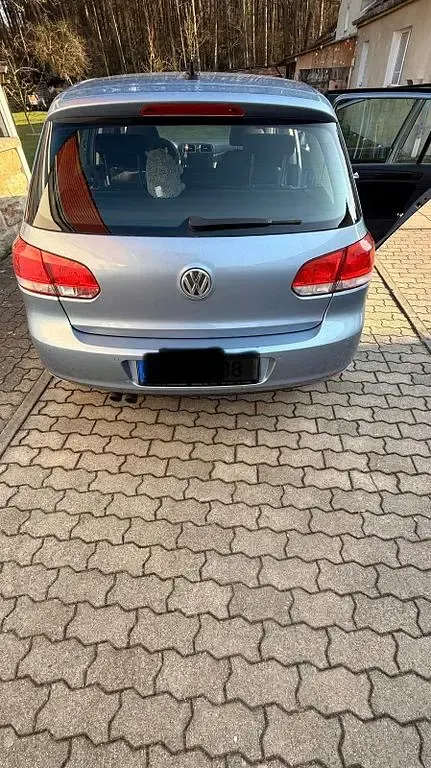 Gebraucht VW Golf VI Highline 122 PS (89 kW) 2010 Blau Kleinwagen