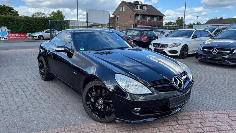 Schwarz Gebraucht 2007 Mercedes SLK350 Edition 1 Cabrio | 11.400 € (Fairer Preis) - Bild 1/4