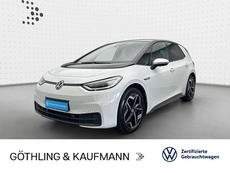Weiß Gebraucht 2021 VW ID.3 Pro Performance Kleinwagen | 21.660 € (Fairer Preis) - Bild 1/3
