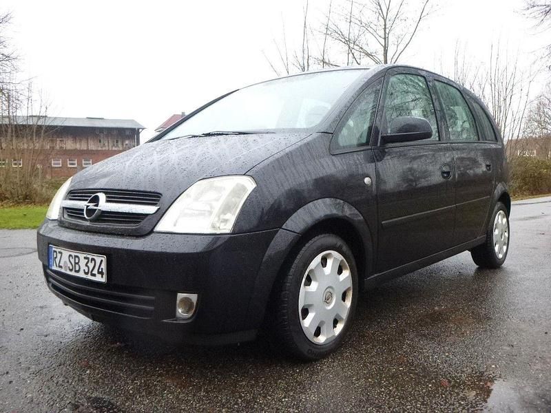 Schwarz Gebraucht 2006 Opel Meriva Edition Van / Kleinbus | 800 € (Superpreis) - Bild 1/4