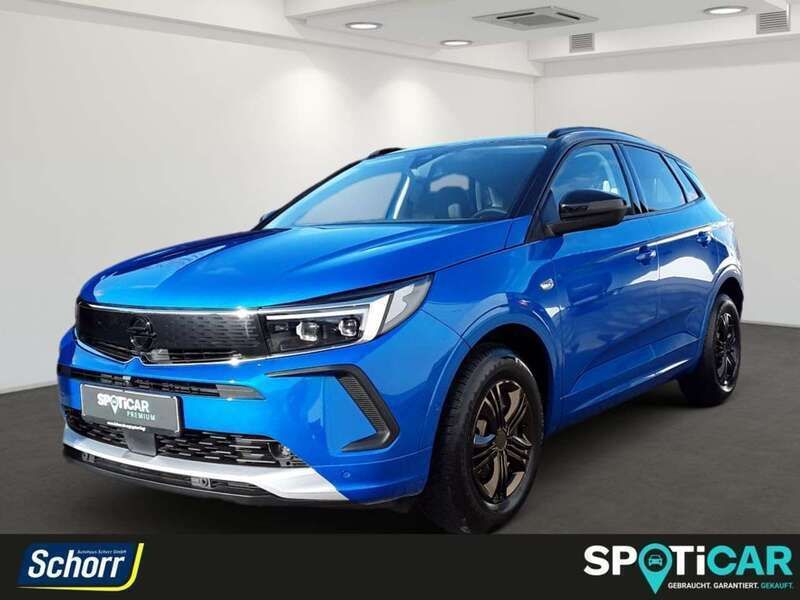 Vertigo blau (metallic) Gebraucht 2022 Opel Grandland X Ultimate SUV | 20.900 € (Guter Preis) - Bild 1/4