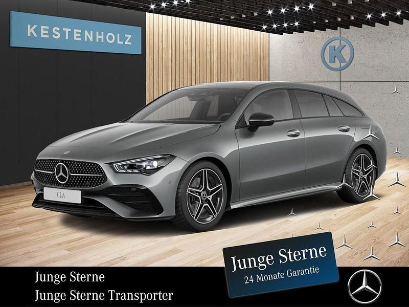 Grau Gebraucht 2024 Mercedes CLA200 Shooting Brake AMG Kombi | 38.944 € (Teuer) - Bild 1/4