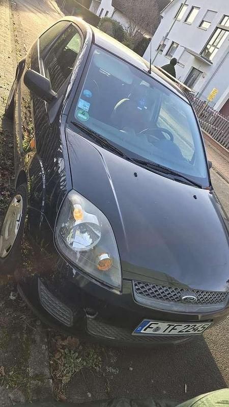 Schwarz Gebraucht 2007 Ford Fiesta Limousine | 1.500 € (Superpreis) - Bild 1/4