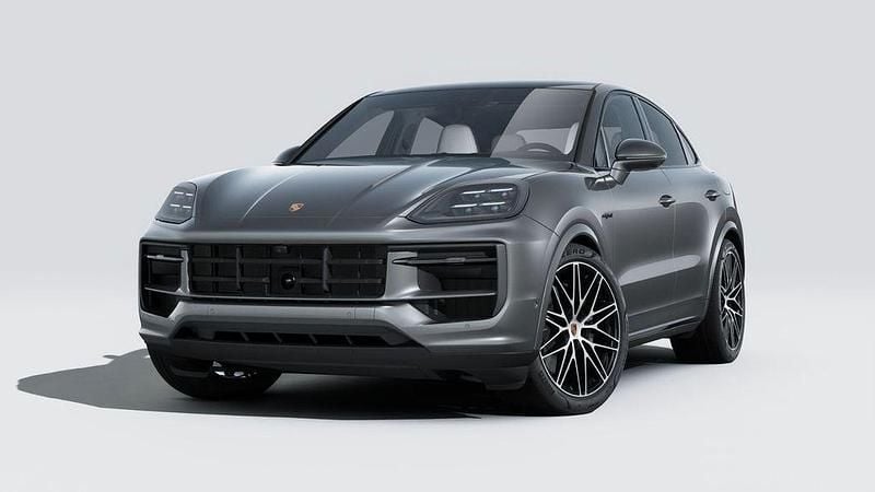 Quartzitegrey metallic Neu 2025 Porsche Cayenne E-Hybrid Coupe Black Edition Coupé | 136.850 € (Guter Preis) - Bild 1/4
