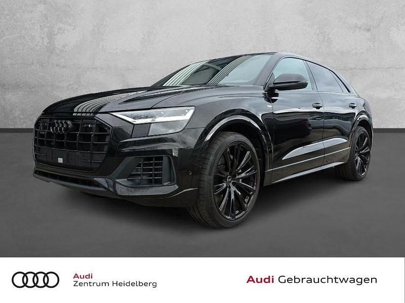 Mythosschwarz metallic Gebraucht 2022 Audi Q8 Sport SUV | 59.900 € (Guter Preis) - Bild 1/4