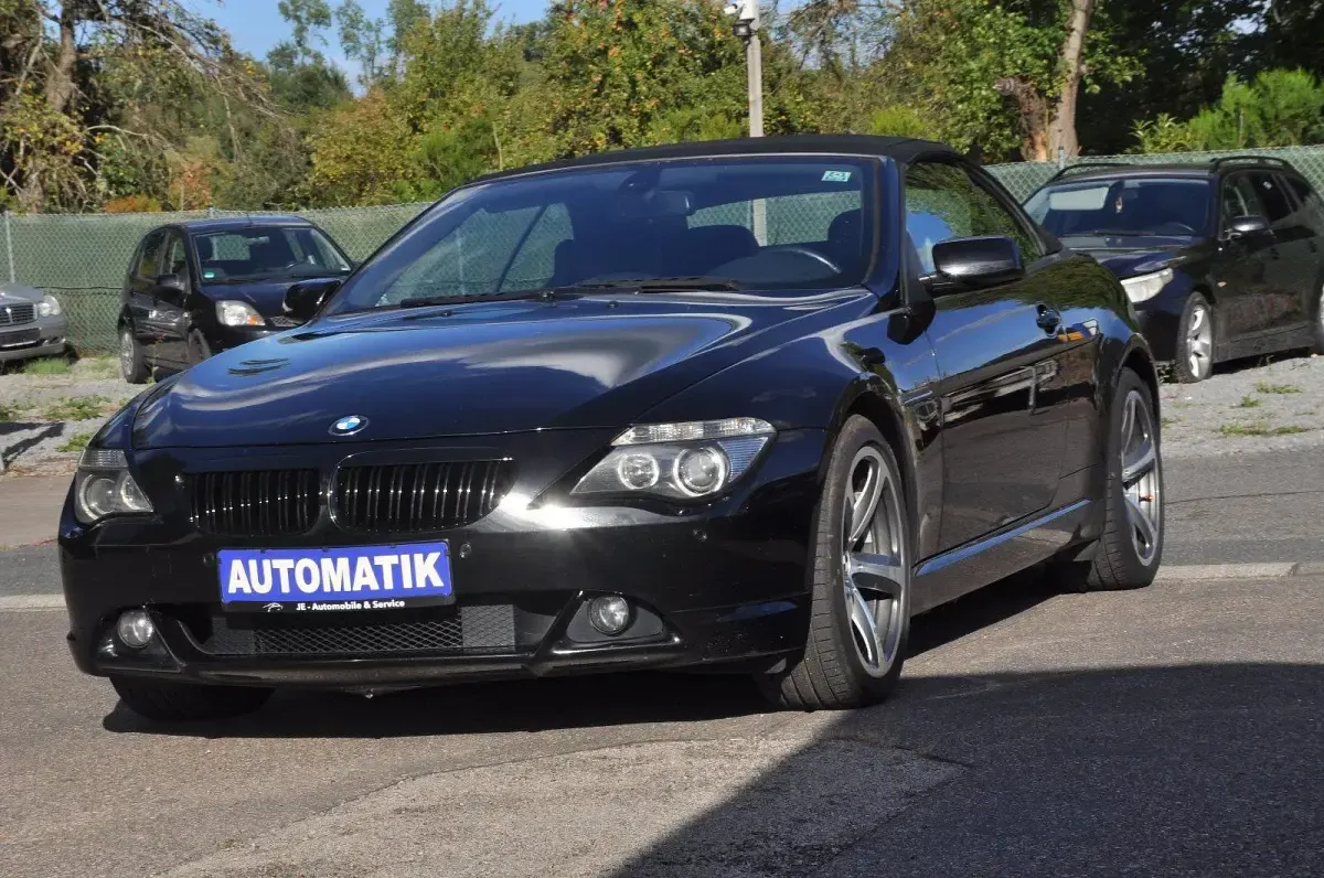Gebraucht BMW 630 Cabriolet Sport Line 258 PS (189 kW) 2007 Schwarz Cabrio