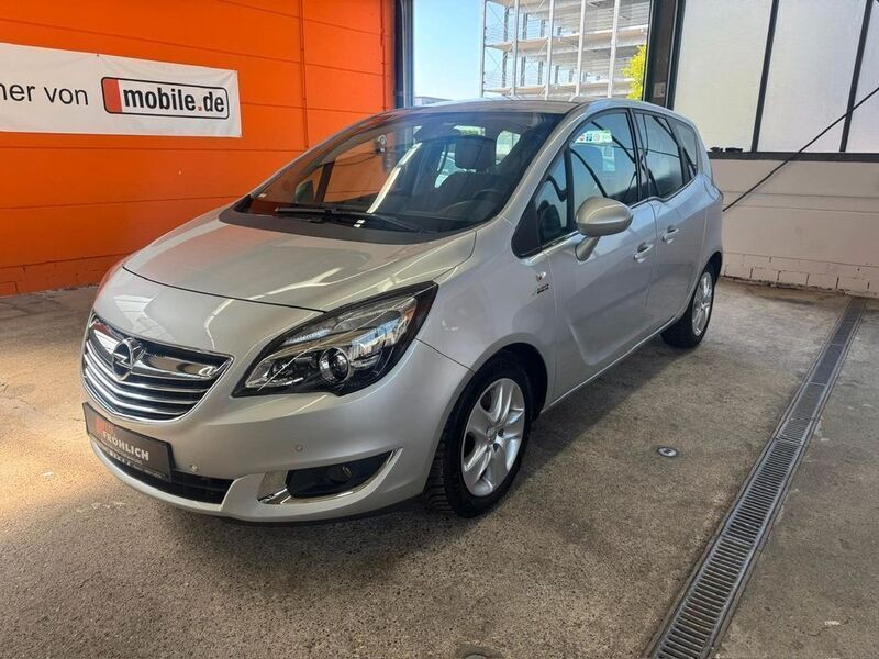 Silber Gebraucht 2014 Opel Meriva Innovation Van / Kleinbus | 4.999 € (Fairer Preis) - Bild 1/4