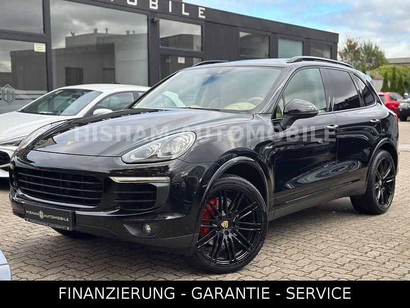 Schwarz Gebraucht 2016 Porsche Cayenne Platinum Edition SUV | 23.890 € (Superpreis) - Bild 1/4