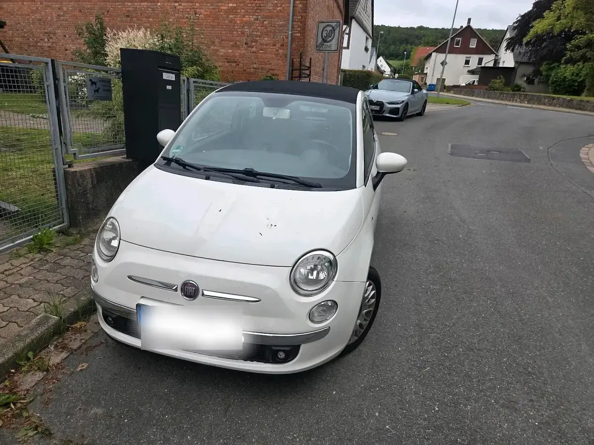 Gebraucht Fiat 500C 69 PS (50 kW) 2012 Weiß Cabrio