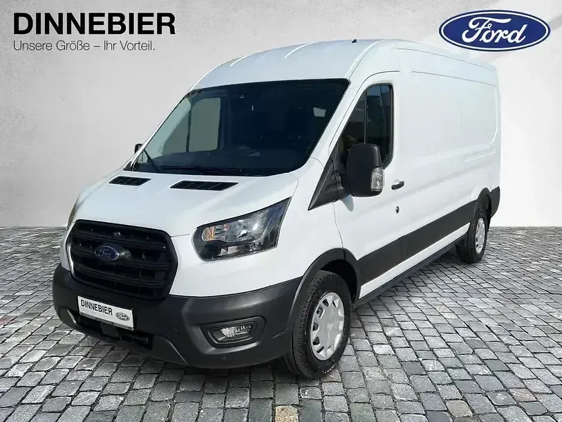 Brugt Ford Transit Trend 131 HK (96 kW) 2025 Hvid Pickup / Ladvogn