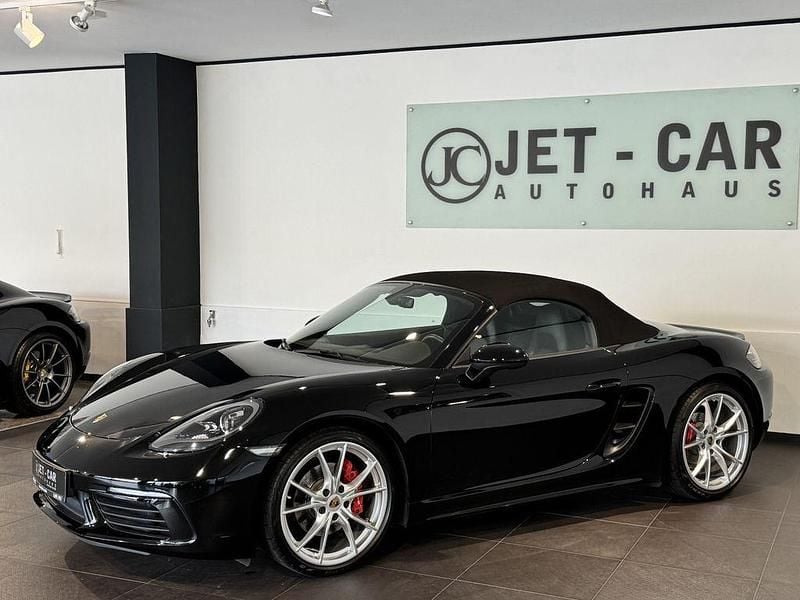 Schwarz Gebraucht 2016 Porsche 718 Boxster Cabrio | 57.900 € (Superpreis) - Bild 1/4