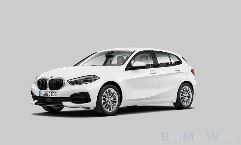Alpinweiß uni300schwarz Gebraucht 2022 BMW 118 Sport Line Kleinwagen | 20.999 € (Guter Preis) - Bild 1/2