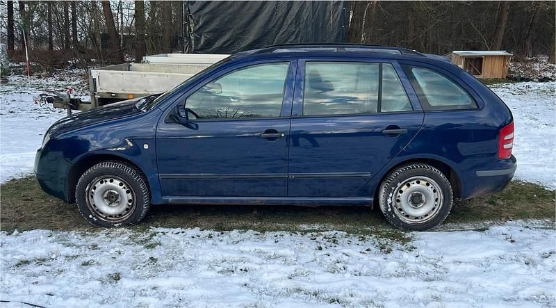 Gebraucht Skoda Fabia 75 PS (55 kW) 2003 Blau Kombi