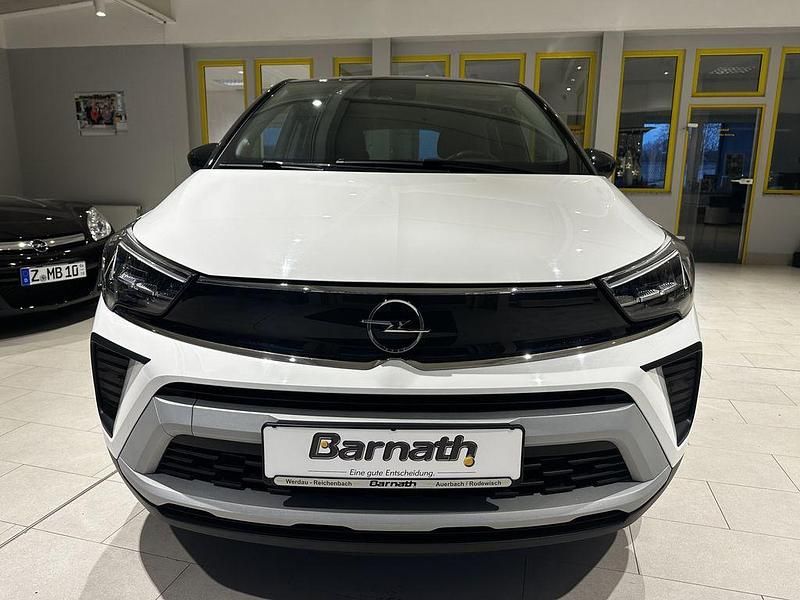 Gebraucht Opel Crossland X Elegance 131 PS (96 kW) 2022 Jade weiss/arktis weiss SUV