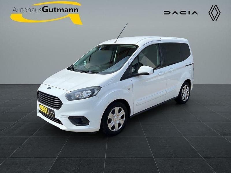 Weiß Gebraucht 2018 Ford Tourneo Courier Trend Van / Kleinbus | 8.990 € (Fairer Preis) - Bild 1/4