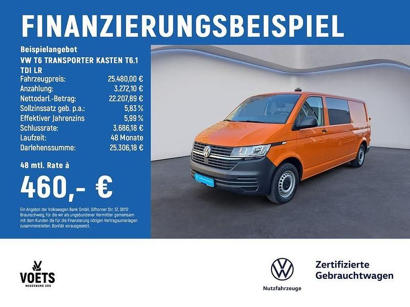 Gebraucht VW Transporter 90 PS (66 kW) 2020 Orange Van