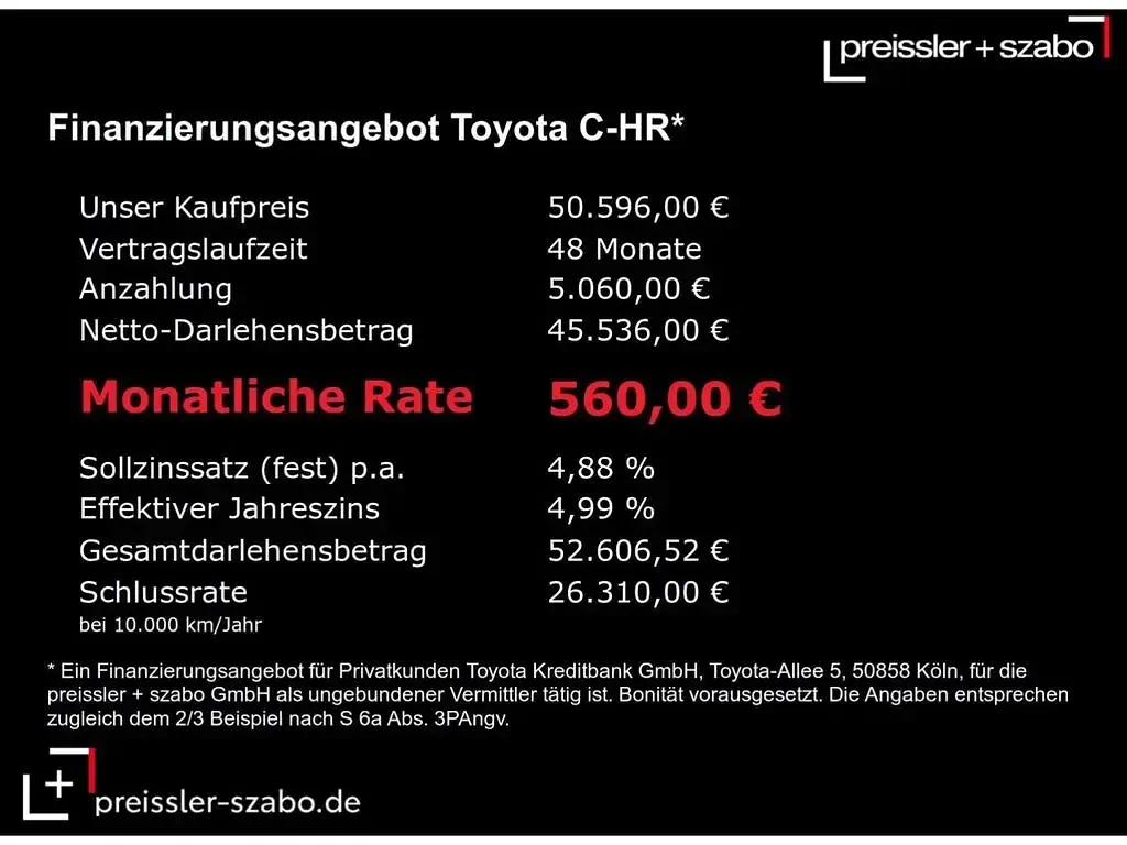 Neu Toyota C-HR+ Lounge 253 kW (345 PS) 2026 Grau SUV