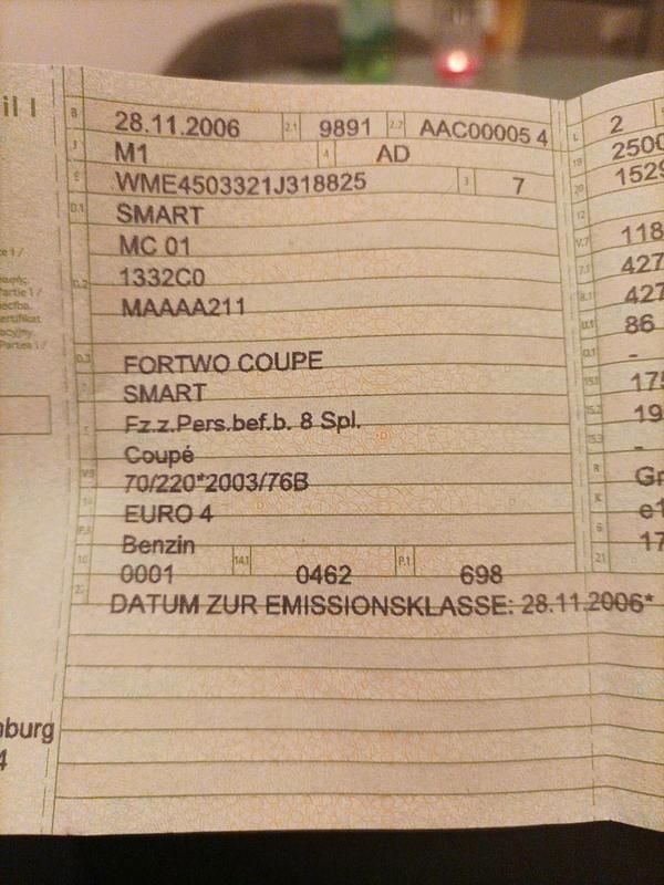 Blau Gebraucht 2006 Smart ForTwo Coupé Kleinwagen | 3.700 € - Bild 1/4