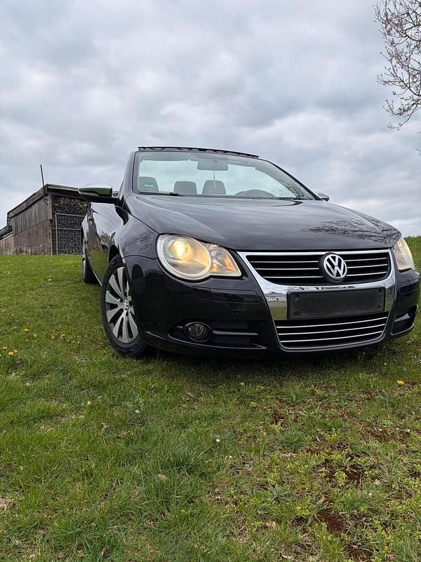 Gebraucht VW Eos 140 PS (102 kW) 2009 Schwarz Cabrio