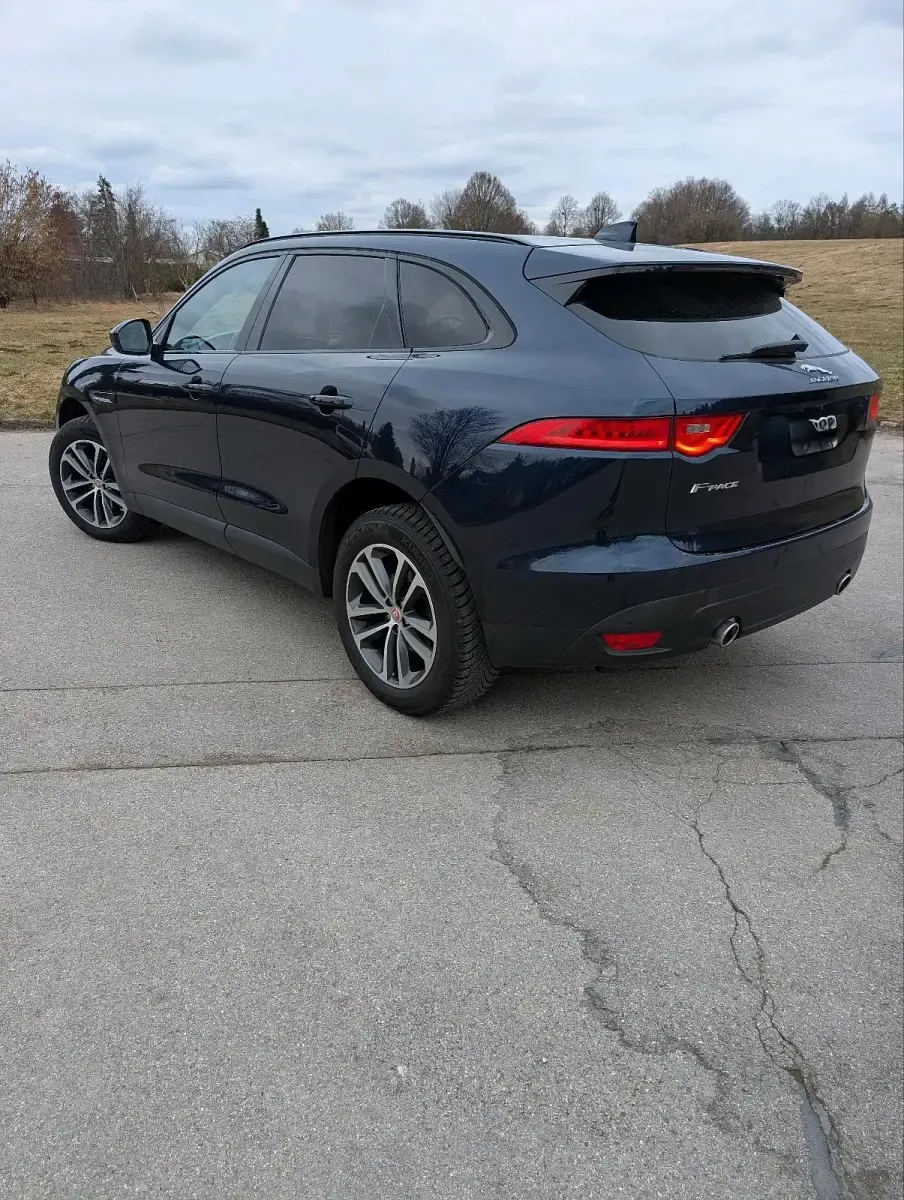Gebraucht Jaguar F-Pace Portfolio 300 PS (220 kW) 2016 Blau SUV